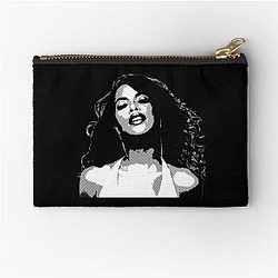 Iconic Aaliyah Tribute: Timeless R&B Legend Zipper Pouch