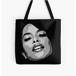 Iconic Aaliyah Tribute: Timeless Legend All Over Print Tote Bag