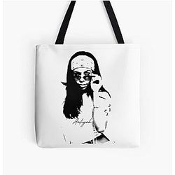 Iconic Aaliyah Tribute: Timeless R&B Legend Tote Bag