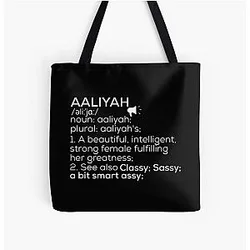 Iconic Aaliyah Tribute: The Timeless R&B Legend Tote Bag