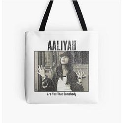 Iconic Aaliyah Tribute: Timeless R&B Legend Tote Bag