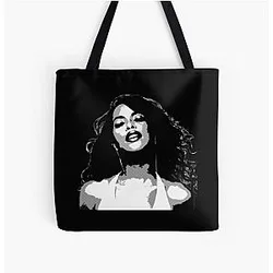 Iconic Aaliyah Tribute: Timeless R&B Legend Tote Bag