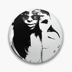 Iconic Aaliyah Tribute: Timeless R&B Legend Pin