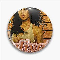 Iconic Aaliyah Tribute: Timeless R&B Legend Pin