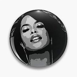Timeless Aaliyah Art R B Icon Poster Pin