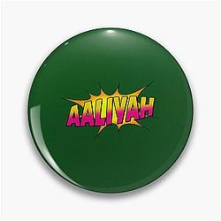Aaliyah Classic Pin