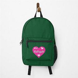 Aaliyah's Pink Backpack