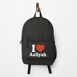 I Aaliyah Backpack Love