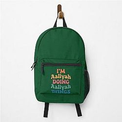 Aaliyah Funny Backpack