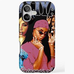 Aaliyah Merch Vintage Rap Tee Phone Case