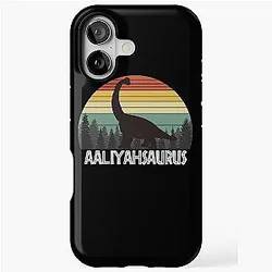 AALIYAH SAURUS iPhone Tough Case