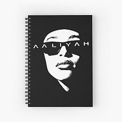 Iconic Aaliyah Tribute: Timeless R&B Legend Notebook