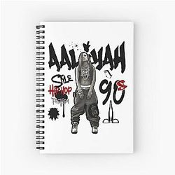 Iconic Aaliyah Tribute: Timeless R&B Legend Notebook