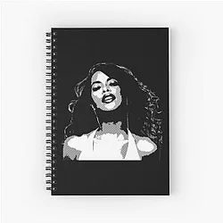 Iconic Aaliyah Tribute: Timeless R&B Legend Notebook