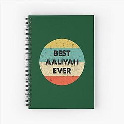 Aaliyah Spiral Notebook