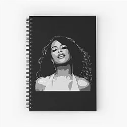 Timeless Aaliyah Art: R&B Icon Poster Notebook