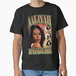 Aaliyah Baby Girl Orange Vintage Classic T-Shirt