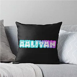 AALIYAH Cute Monster Throw Pillow