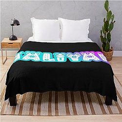 Aaliyah Cute Monster Throw Blanket