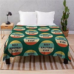 Aaliyah Throw Blanket