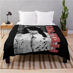 Iconic Aaliyah Tribute: A Timeless R&B Legend Throw Blanket