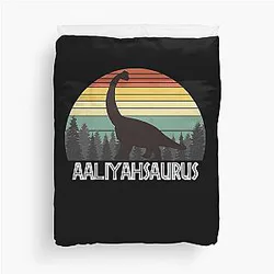 Aaliyah Dinosaur Duvet Cover