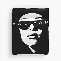 Iconic Aaliyah Tribute: Timeless R B Legend Duvet Cover