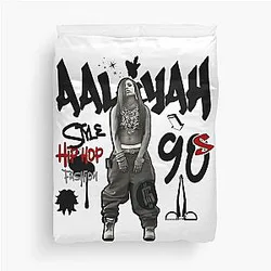 Iconic Aaliyah Tribute: Timeless R&B Legend Duvet Cover