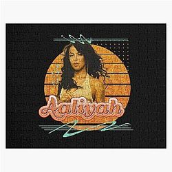 Iconic Aaliyah Tribute: Timeless R&B Legend Puzzle