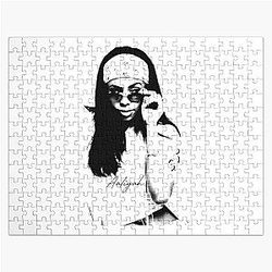 Iconic Aaliyah Tribute: Timeless R&B Legend Puzzle