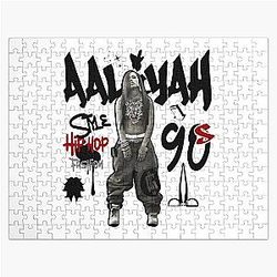 Iconic Aaliyah Tribute: Timeless R&B Legend Jigsaw Puzzle