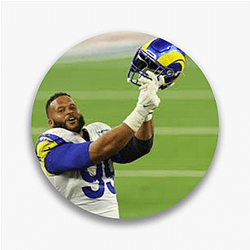 Game Manager Aaron Donald Pins