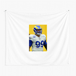 Playmaker Leader Aaron Donald Tapestries