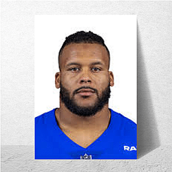 Field General Aaron Donald Posters