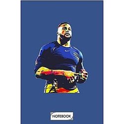 Aaron Donald Notebook Lined College Ruled Paper 6x9 120 Pages