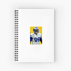 Playmaker Leader Aaron Donald Notebook