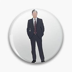 Aaron Hotchner Digital Art Pin