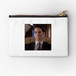 Aaron Hotchner Merch For Fans Aaron Hotchner Zipper Pouches