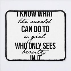Criminal Minds 
Spencer Reid 
Emily Pritchett 
Derek Morgan 
Aaron Hotchner 
David Rossi 
Penelope Garcia Mouse Pad