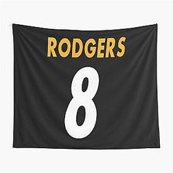 Aaron Rodgers Steelers Tapestry
