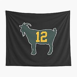 The Goat Aaron Rodgers Tapestry