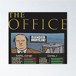 of Aaron Rodgers office poster