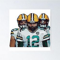 Aaron Rodgers Packers Poster
