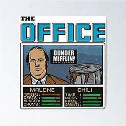 aaron rodgers office t shirt Poster