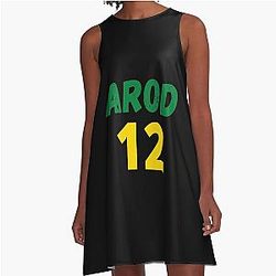 Aaron Rodgers A Line Dress