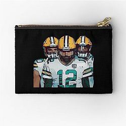 Aaron Rodgers Packers Zipper Pouch