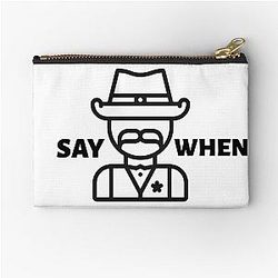 Aaron Rodgers Say Zipper Pouch