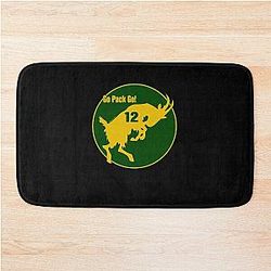 Aaron Rodgers Go Pack Go (Transparent Bath Mat