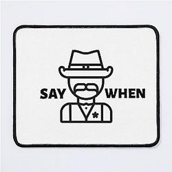 Aaron Rodgers Say Mouse Pad