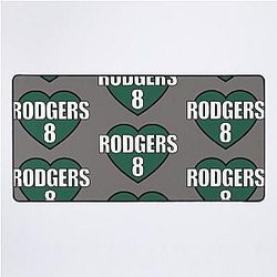 Aaron Rodgers Heart Mat